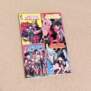 My Hero Academia English Manga Box Set First Four Books, Japanese Anime Manga